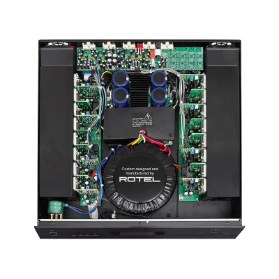 Rotel C8 amplificatore finale multicanale 8 x 50W nero