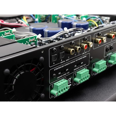 Rotel C8 8 x 50W multichannel power amplifier black