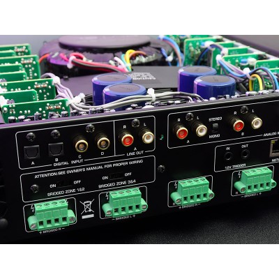 Rotel C8 8 x 50W multichannel power amplifier black