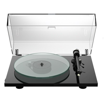 Pro-Ject T2 W glänzend schwarzer Wi-Fi-Plattenspieler