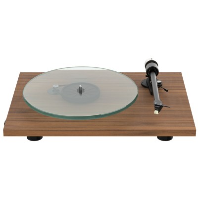 Platine vinyle Wi-Fi Pro-Ject T2 W en bois de noyer