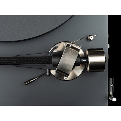 Pro-Ject Debut Pro Plattenspieler mit Riemenantrieb, Schwarz