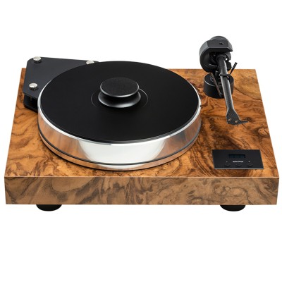 Pro-Ject Xtension 10 Evolution platine vinyle rétro loupe de noyer satinée