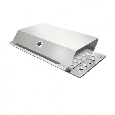 Fulgor fobq 1000 g x barbecue a gas professionale incasso 105 cm acciaio inox