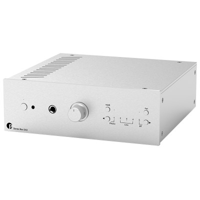 Pro-Ject Stereo Box DS3 amplificatore integrato stereo digitale silver