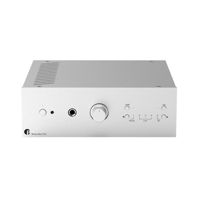 Pro-Ject Stereo Box DS3 amplificatore integrato stereo digitale silver