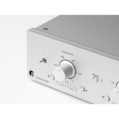 Pro-Ject Phono Box RS2 Phono-Vorverstärker Silber