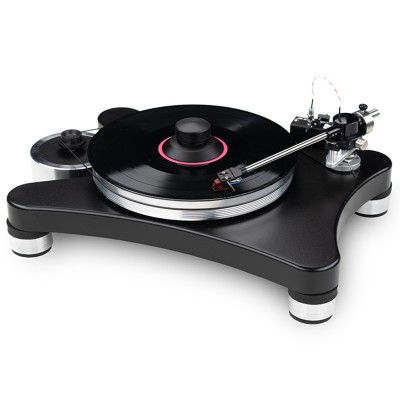 Platine vinyle à entraînement par courroie Vpi Scout 21 noir mat
