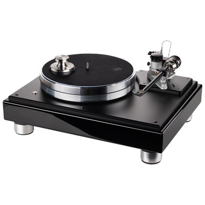 Vpi Classic Signature tocadiscos piano negro con transmisión por correa