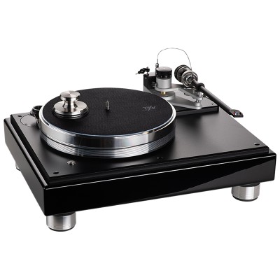 Vpi Classic Signature tocadiscos piano negro con transmisión por correa