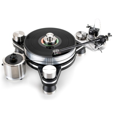 Vpi Avenger turntable complete with JMW 12-3D arm lacquered black