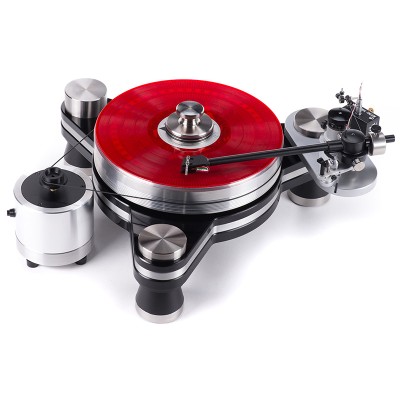 Vpi Avenger turntable complete with JMW 12-3D arm lacquered black