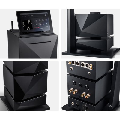 Astell&Kern AK500A-AK500P Amplificador y fuente de alimentación para AK500N negro