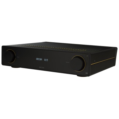 Amplificador integrado Arcam A15 negro