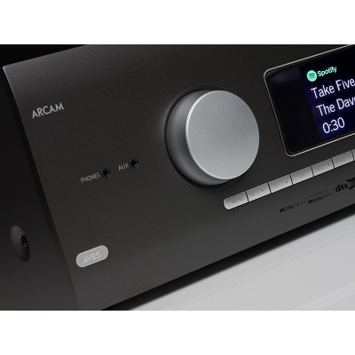 Arcam AVR5 4K Dolby Atmos 7.1.4 Channel AV Receiver Grey