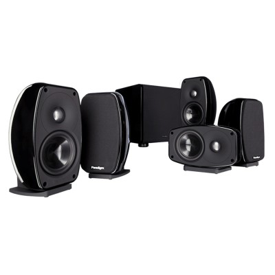 Paradigm Cinema 100 CT Sistema home theater 5.1 completo nero