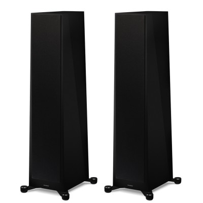 Paar Paradigm Founder 100F Stand-Frontlautsprecher in Pianoschwarz