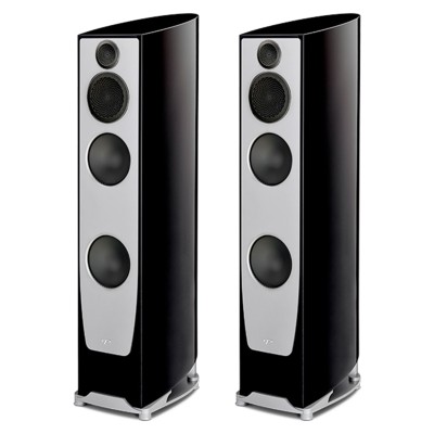 Paar schwarze Stand-Frontlautsprecher Paradigm Persona 7F
