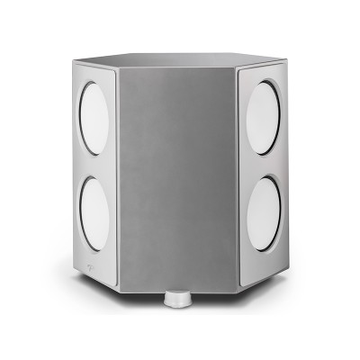 Paradigm Persona Sub Active subwoofer plateado para cine en casa amplificado