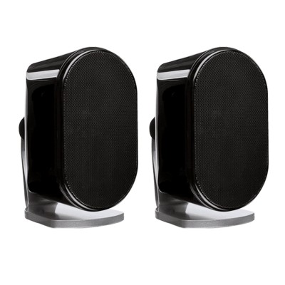 Paradigm MilleniaOne 1.0 par de altavoces frontales de pared/de pie en lacado negro