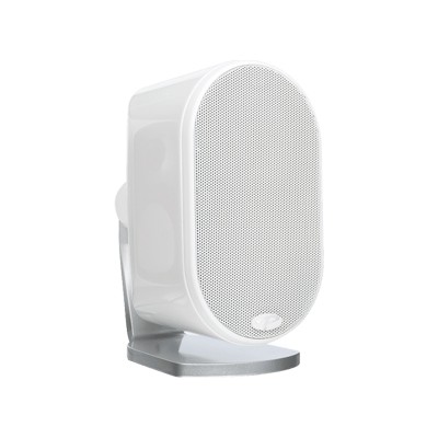 Paradigm MilleniaOne 1.0 paire d'enceintes façade/pied en blanc laqué