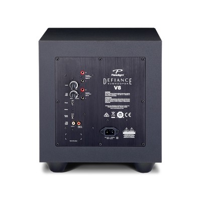 Paradigm Defiance V8 Satin Black Aktiv-Subwoofer