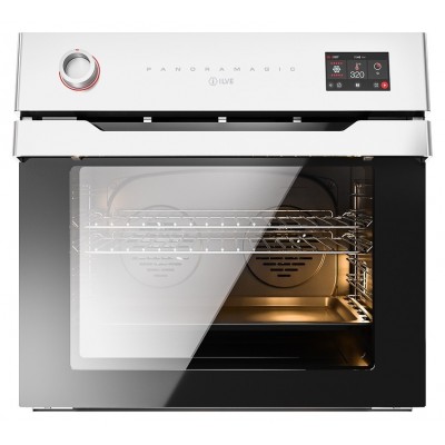 Ilve ov30pmt3 panoramagic eingebauter Multifunktionsbackofen 76 cm Edelstahl