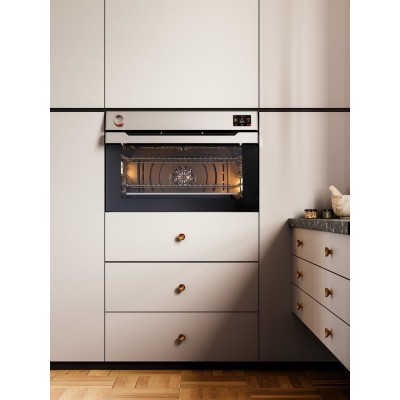 Ilve ov91pmt3 panoramagic built-in multifunction oven 90 cm stainless steel