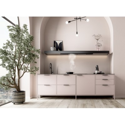 Falmec Shelf Filter-Wandhaube 240 cm schwarz