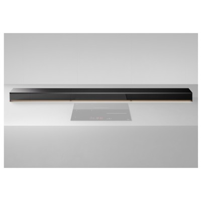 Falmec Monolith hotte de table de cuisson 90 cm verre noir