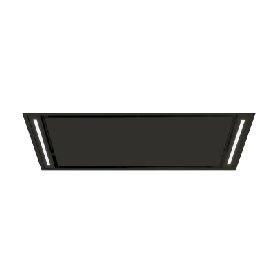 Falmec Stella plus cappa incasso a soffitto 90 cm nero