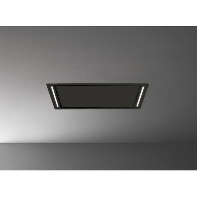 Falmec Stella plus cappa incasso a soffitto 90 cm nero