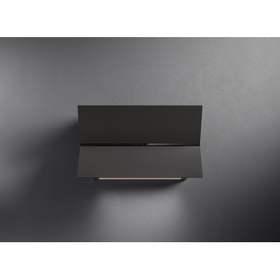 Falmec Fusion geneigte Wandhaube 85 cm schwarz