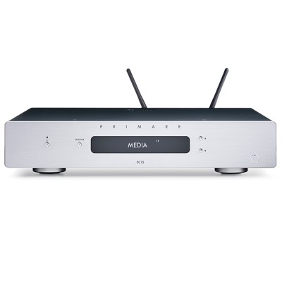 Primare SC15 Prisma Preamplifier and Network Player Wi-Fi Airplay Bluetooth Titanium