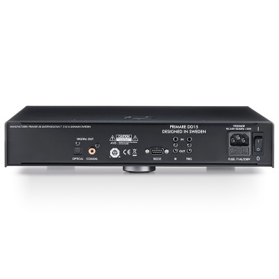 Primare DD15 CD Transport Slot-in Digital Outputs Black