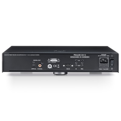 Primare DD15 mecanismo de transporte CD Salidas digitales de titanio con ranura
