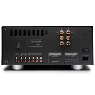 Copland CTA407 Amplificador de válvulas integrado negro