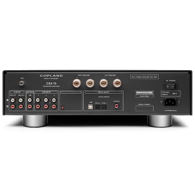 Amplificador integrado Copland CSA70 con DAC - Negro