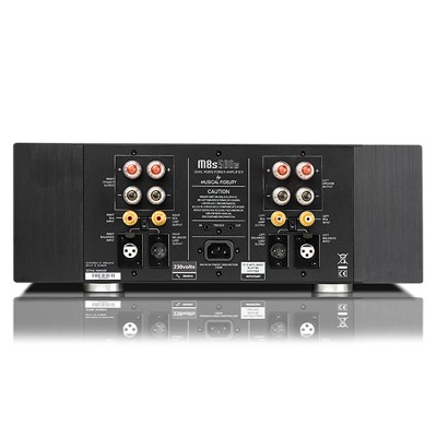 Musical Fidelity M8s-500s amplificatore finale stereo nero