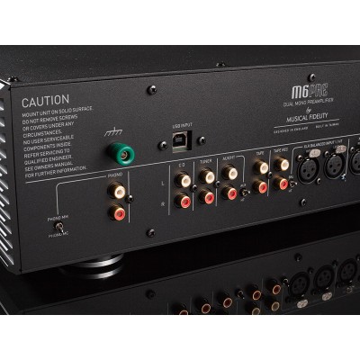<p>Il modello M6s PRE, è stato concepito per poter essere il partner ideale di qualsiasi amplificatore finale di potenza, in gra