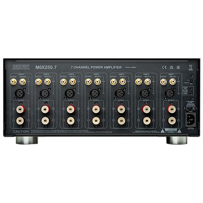 Musical Fidelity M6x 250.7 amplificatore finale 7 canali nero