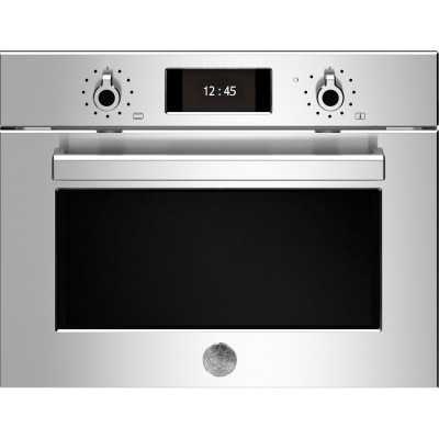 Bertazzoni f457provtx kompakter Einbau-Dampfbackofen 60 cm Edelstahl