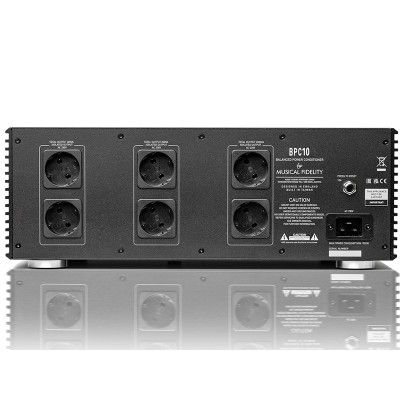 Musical Fidelity BPC10 Balanced Power Conditioner 6 Outputs Black