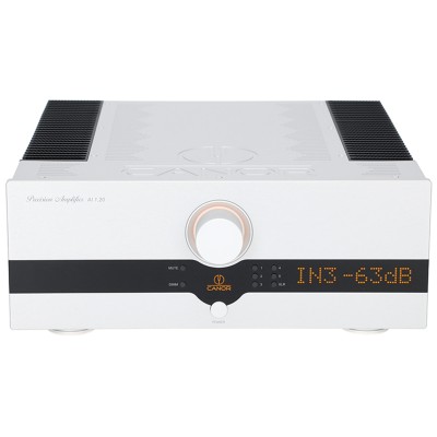 <p>CANOR AI 1.20 è un amplificatore integrato a stato solido in pura classe A fino a 50 W per canale con un attenuatore a relè c