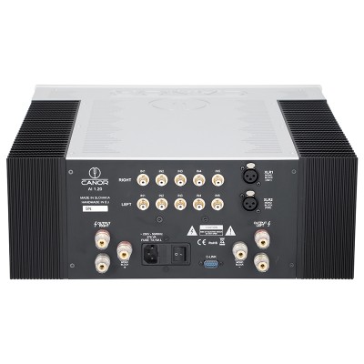 <p>CANOR AI 1.20 è un amplificatore integrato a stato solido in pura classe A fino a 50 W per canale con un attenuatore a relè c