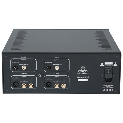 Canor Asterion V2 Röhren-Phono-Vorverstärker MM - MC schwarz