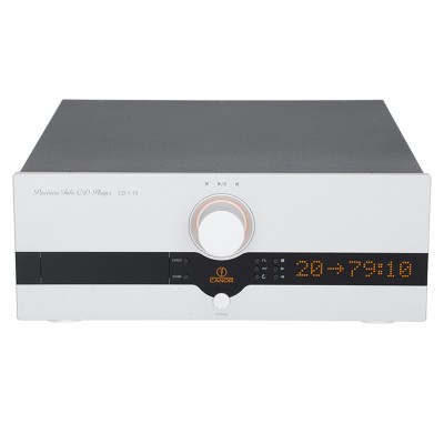 Reproductor de CD/DAC Canor CD 1.10 con convertidor D/A de tubo plateado