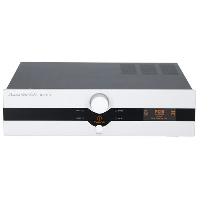 <p>CANOR DAC 2.10 utilizza la configurazione dual mono dei convertitori digitali-analogici ES9038Q2M di ESS Sabre, che garantisc