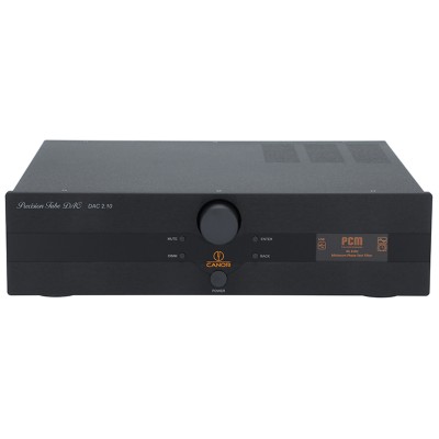 Canor DAC 2.10 convertisseur DAC à valve numérique vers analogique noir