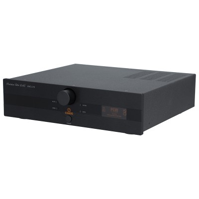 <p>CANOR DAC 2.10 utilizza la configurazione dual mono dei convertitori digitali-analogici ES9038Q2M di ESS Sabre, che garantisc